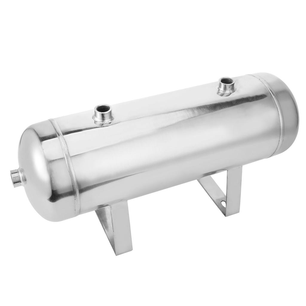 Luftbehälter Spiegel Horizontal 5?Anschluss Hochdruck Edelstahl 12 14NPT 10L