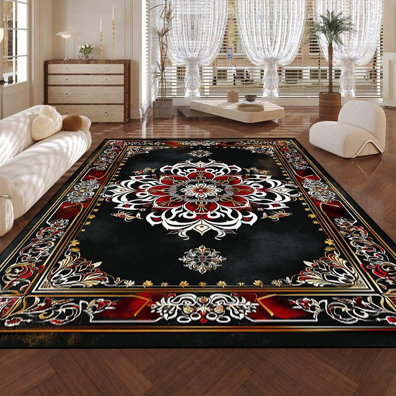 Large Area Persian Retro Carpets for Living Room Classic Home Decor Luxury Rugs Non-slip Bedroom Lounge Rug Coffee Table Mat