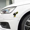 2PCS Creative Hornet Wasp Motorcycle Sticker Waterproof Car Truck Helmet Window Decor Vinyl Decals Accessories For Honda Bees