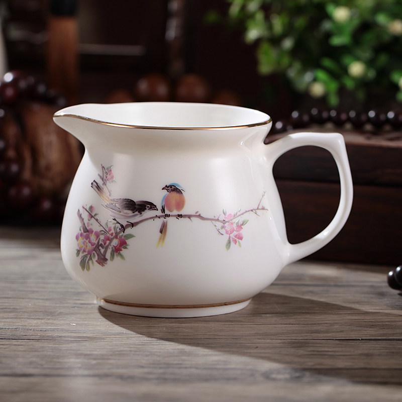 Tea Sea Blue & White Porcelain Gong Dao Bei: 250ml Spare Parts Milk Jug & Tea Separator Cold Pot.
