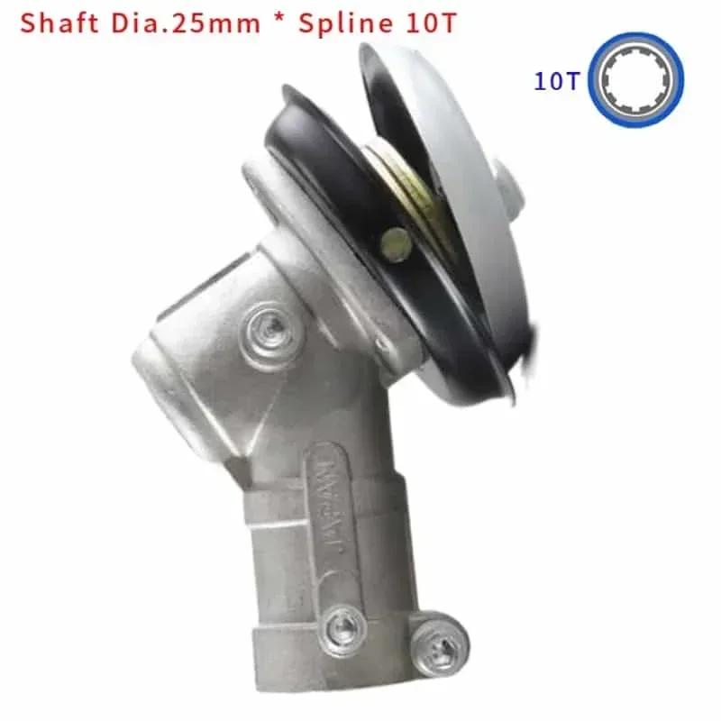 GEAR HEAD CASING SHAFT DIA. 25MM 25.4MM 1" SPLINE 4T 7T 9T 10T COMPLETE WOKING CASE BOX GRASS STRIMMER BRUSHCUTTER TRIMMRE Etc.