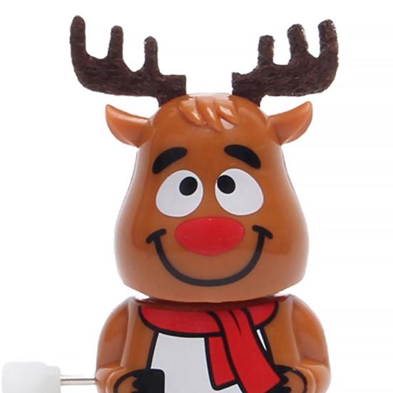 Christmas Toys Wear-resistant for Desktop Portable Christmas Themed Clockwork Toys Useful Delicate Adorable