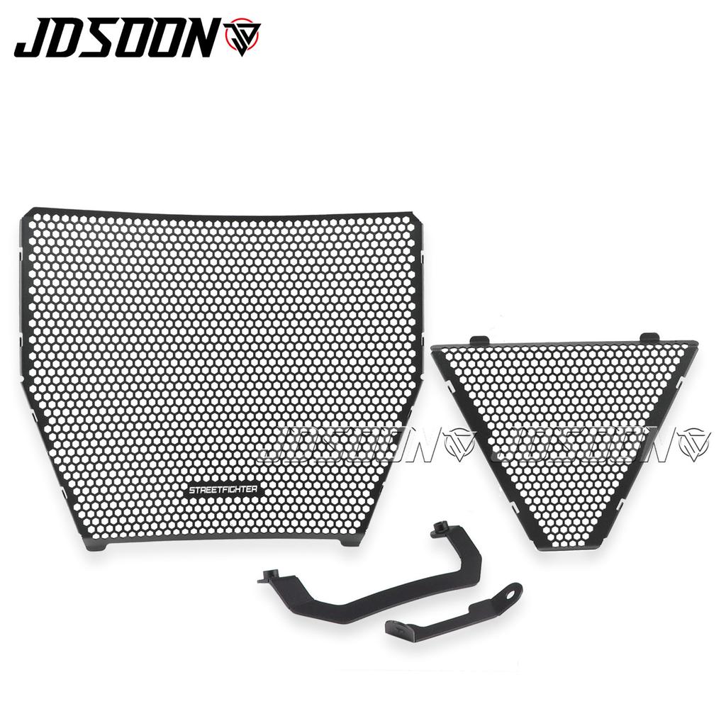 New 2025 Streetfighte V4 FOR DUCATI STREETFIGHTE V4S 2025+ Radiator Guard Set Motorcycle Radiator Grill Guard Cover Protector
