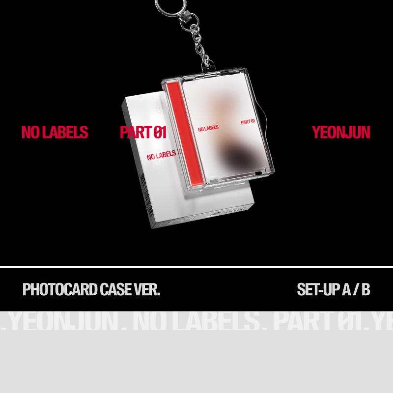 ЁНДЖУН (TXT) – БЕЗ ЭТИКЕТОК: ЧАСТЬ 01 (Кейс для фотокарточек Вер.)