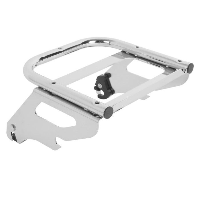 Satz: Topcase-Träger TP 2-Up kompatibel mit Harley Davidson Touring 97-08 + Montagekit Docking Hardware