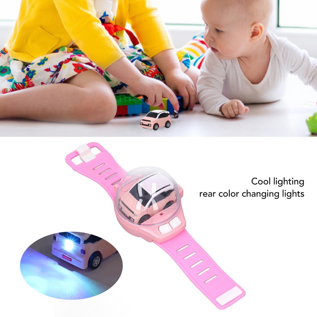Remote Control Car Watch Toys Detachable USB Charging Wrist Racing Car Watch for Boys and Girls Birthday Gift