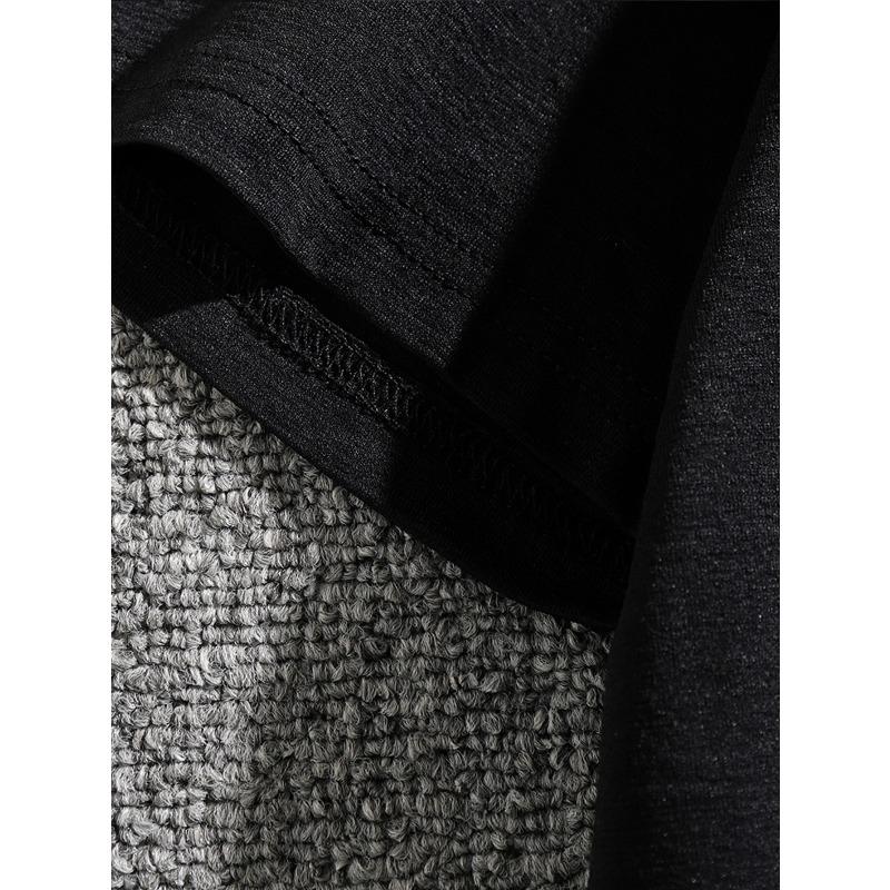 European sizes Men's Casual Short Sleeve T-Shirt with Horse Print - Breathable Polyester, Round Neck, Machine Washable