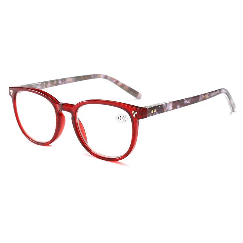 Fashionable Anti Blue Light Reading Glasses, High-end Personalized Reading Glasses for The Elderly, Full Frame Glasses