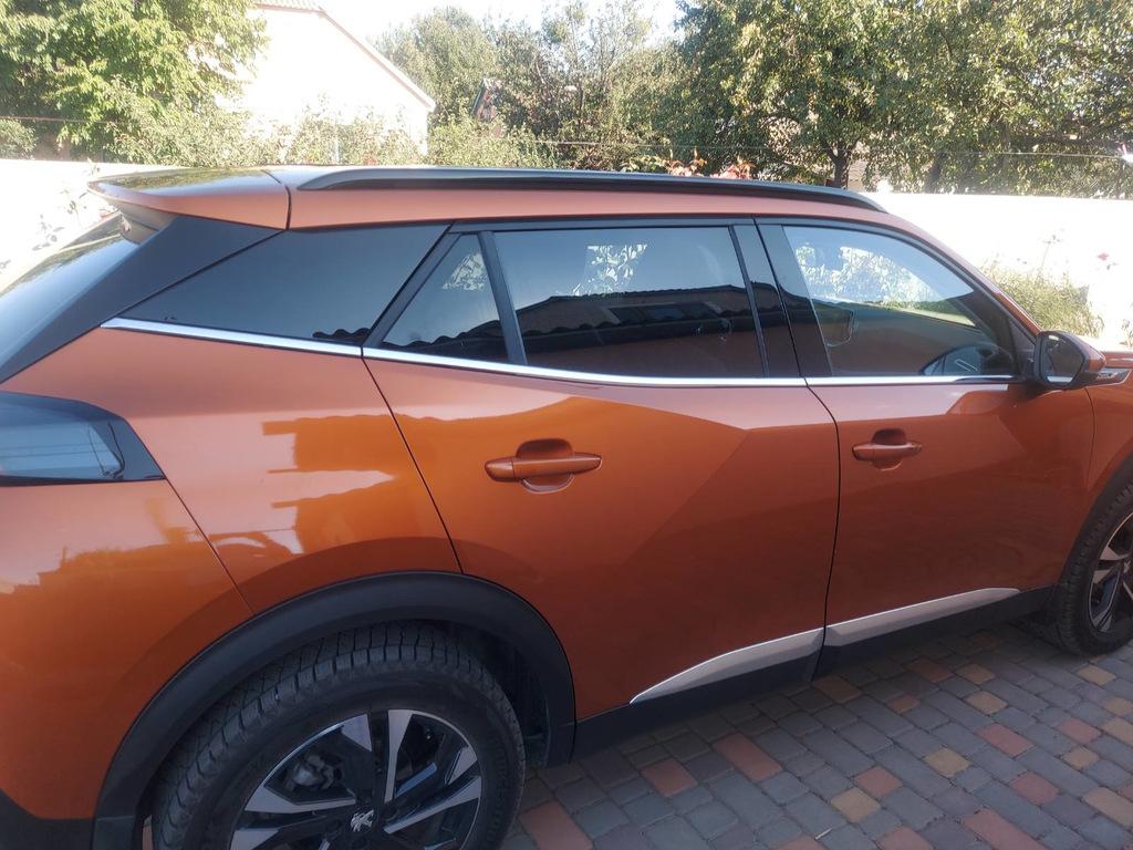 Glass Edging (6 Pcs, Stainless Steel) for Peugeot 2008 2019- Rr