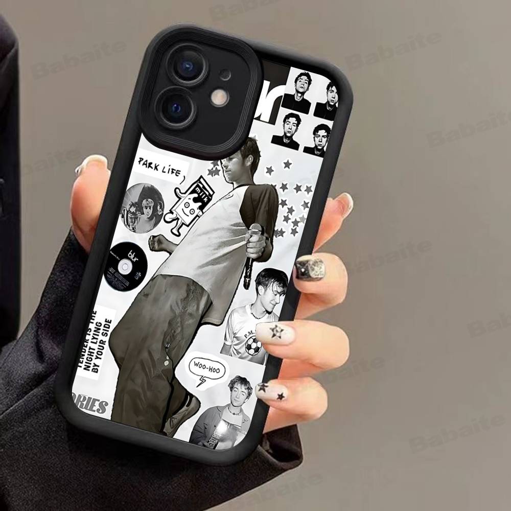Rock Band B-Blur Phone Case For IPhone 17 16 15 14 13 12 11 Pro Max 16E Plus INS Soft Cover
