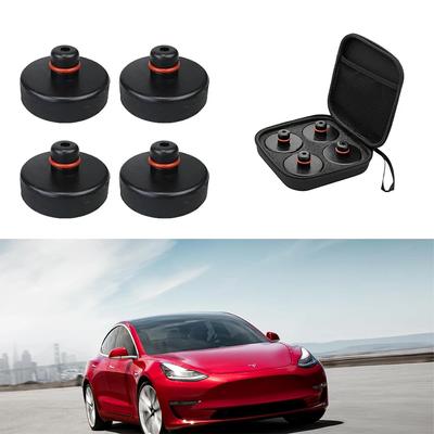 4pcs Lifting Jack Pads for Tesla Model 3 Y S X Highland 2025 2025 2025 Accessories Rubber Pucks Chassis Lift Stands Adapter Case