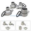 Y5GD Water Pump Adapter Set with Aluminum Connectors and Seal Rings for Maintenance