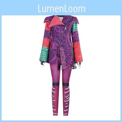 Descendants 3 Mal Cosplay-Body aus Polyestergemisch für Halloween-Kostümpartys
