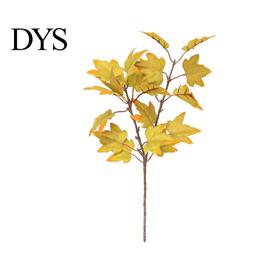Fake Fall Leaves for Floral Arrangements Artificial Maple Leaf Stems, Faux Branches, Autumn Silk Realistic Branch Home Decoration Thanksgiving Harvest