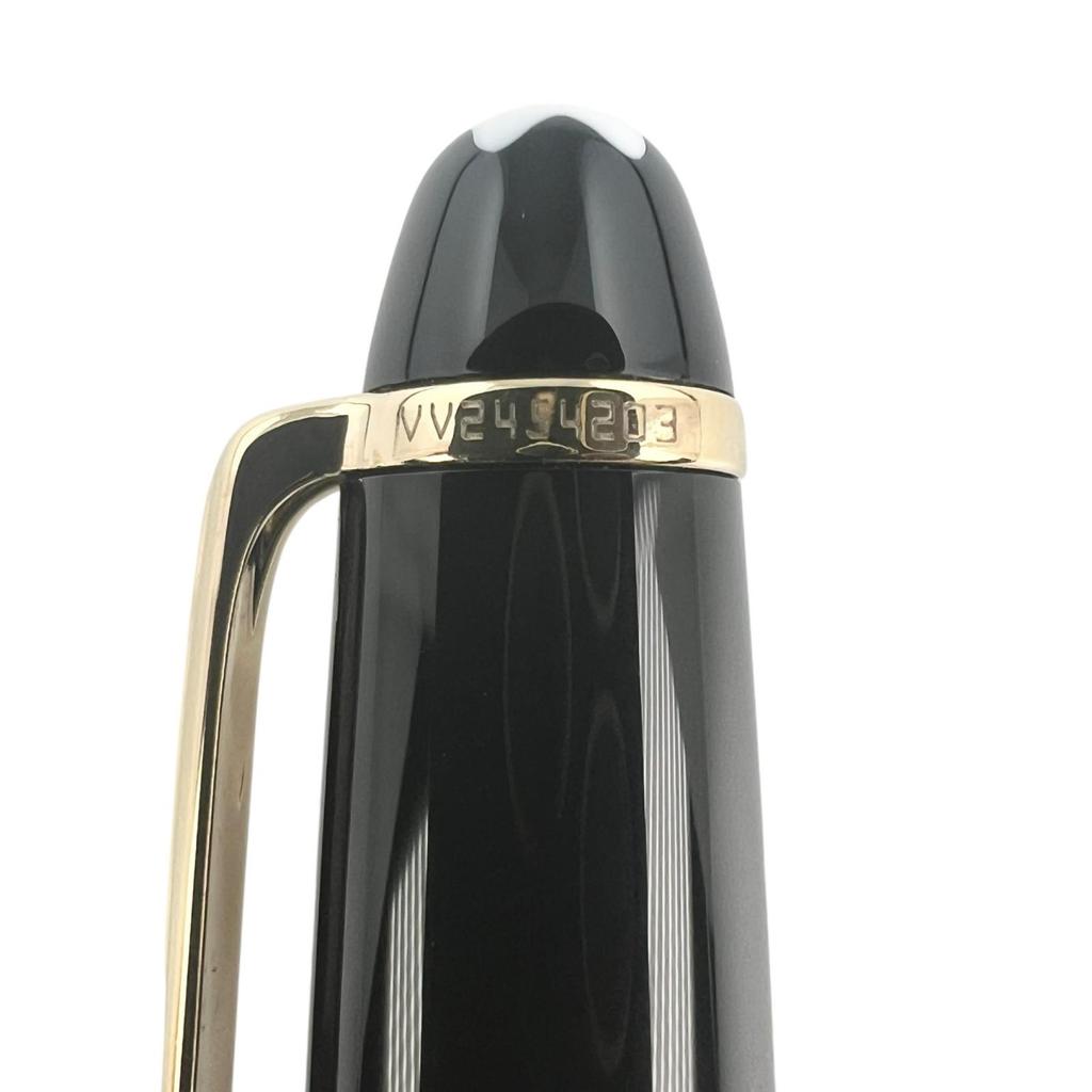 Montblanc Ballpoint Pen Meisterstück Classic Twist Black Gold Mens Used