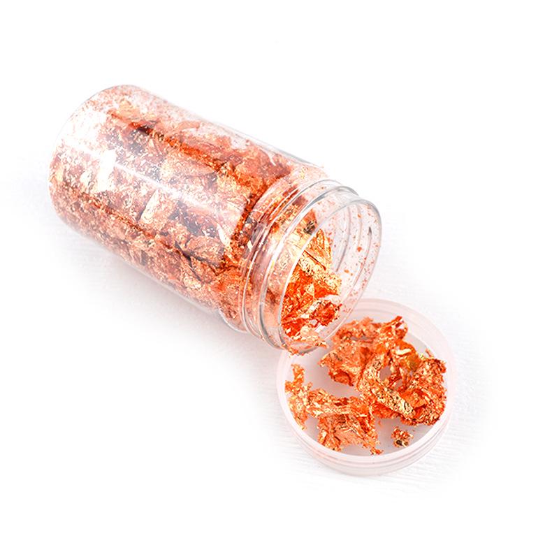 Champagne Imitation Gold & Silver DIY Epoxy Resin Fillers - Gold Leaf Paper Ornaments & Accessories Tin Foil