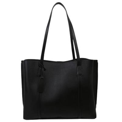 ORIJIRI Women's Commuter Bag, A4 Size, Stylish Tote Bag, Popular Business Bag, PU Leather, Large Capacity, 2-Way Design