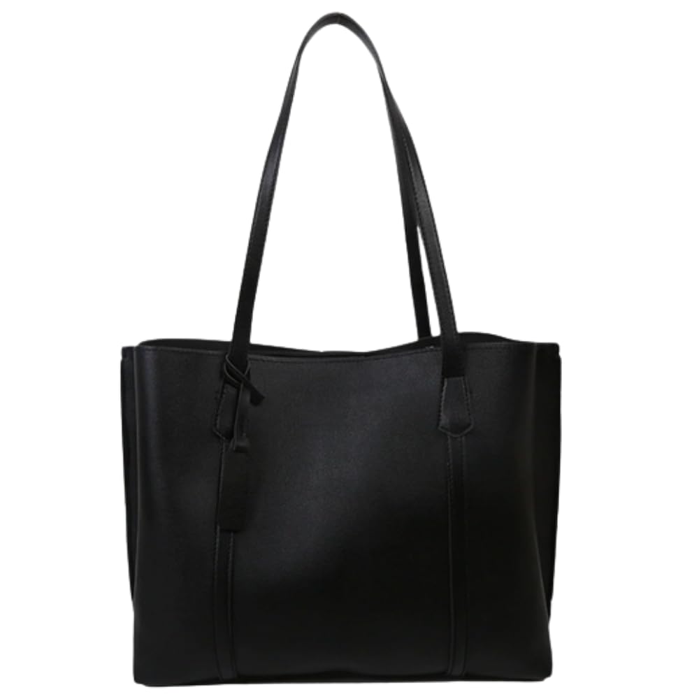

ORIJIRI Women s Commuter Bag, A4 Size, Stylish Tote Bag, Popular Business Bag, PU Leather, Large Capacity, 2-Way Design