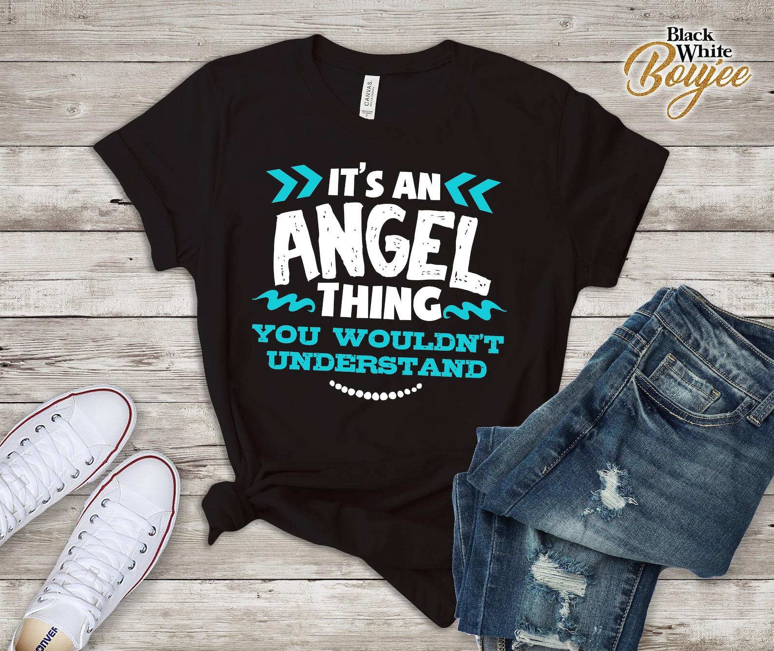 Its Angel Thing You Wouldn t Understand Custom Name Shirt 4XL