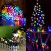 1PC Solar Cherry Blossom LED String Light Outdoor Waterproof Fairy Lamps Atmosphere Decoration Lights For Garden,Lawn,Yard,Fence