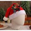 Red Santa Hat Christmas Ornaments Santa Claus Party Hat Warm And Comfortable Adult Christmas Hat Bulk