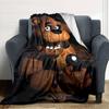 1pc Freddy Bear2 Blanket, Gift, for Men and Women, Soft Blanket, Good for Sofa Bed Couch Travel, Lightweight Flannel Blanket