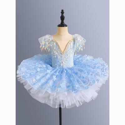Kleinkind Weiß Ballett Tutu Kleid Mädchen Jazz Dance Kostüme Kinder Ballerinas Tutu Kinder Tanz Kleidung