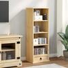 VidaXL CD Cabinet Corona 40x30x110 Cm Solid Pine Wood, Cd Storage Unit, Cd Storage Cabinet, Furniture 4005683
