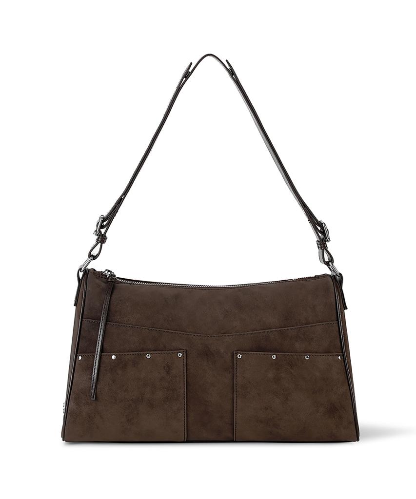 Fennec Bash Bag - Suede Brown