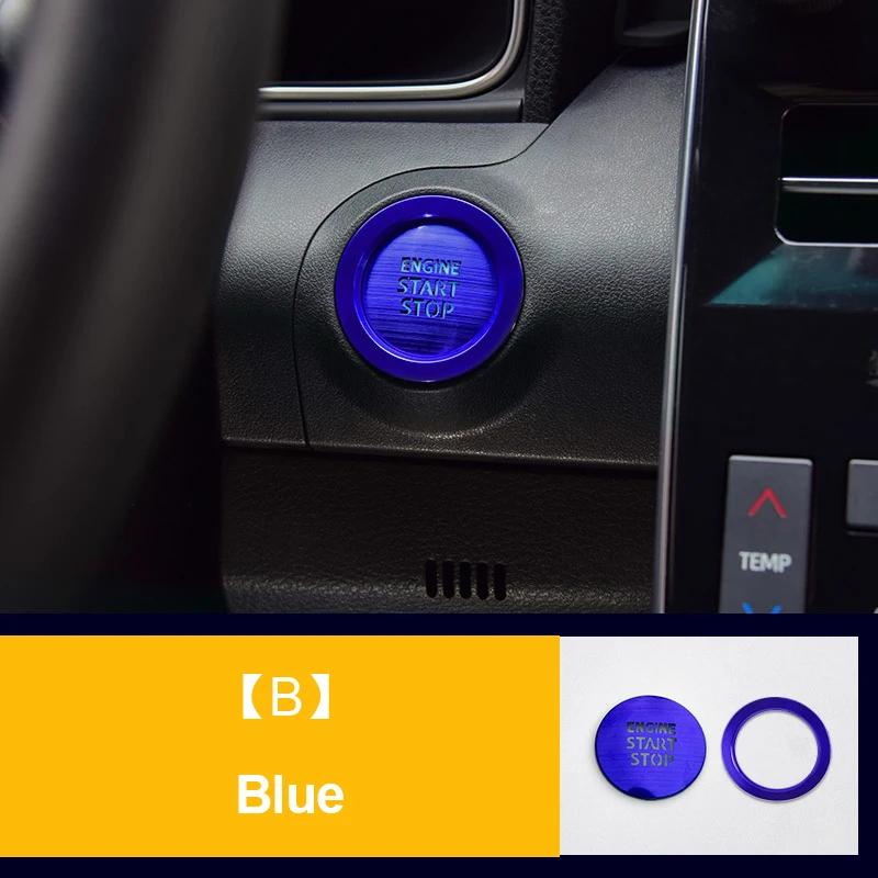 For Toyota Camry 2018-     XV70 Hybrid Car Interior Engine Start Stop Push Button Cover Trim Sticker Accessories