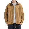 Men's Solid Color Camouflage Outdoor Sports Jacket Men's Pocket Button Casual Jacket