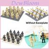 Lojo Ninja Skelett-Soldaten-Bausteine ​​aus ABS-Kunststoff, Mini-Baufiguren
