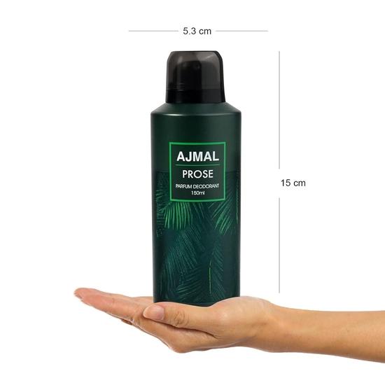 Ajmal Prose Déodorant Fougère Parfum 150ML Parfum Longue Durée Spray Vêtement Décontracté Cadeau Pour Hommes Exclusivité en Ligne