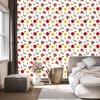 White and Lime Flowers Wallpaper for Living Room and Bedroom 50x1000