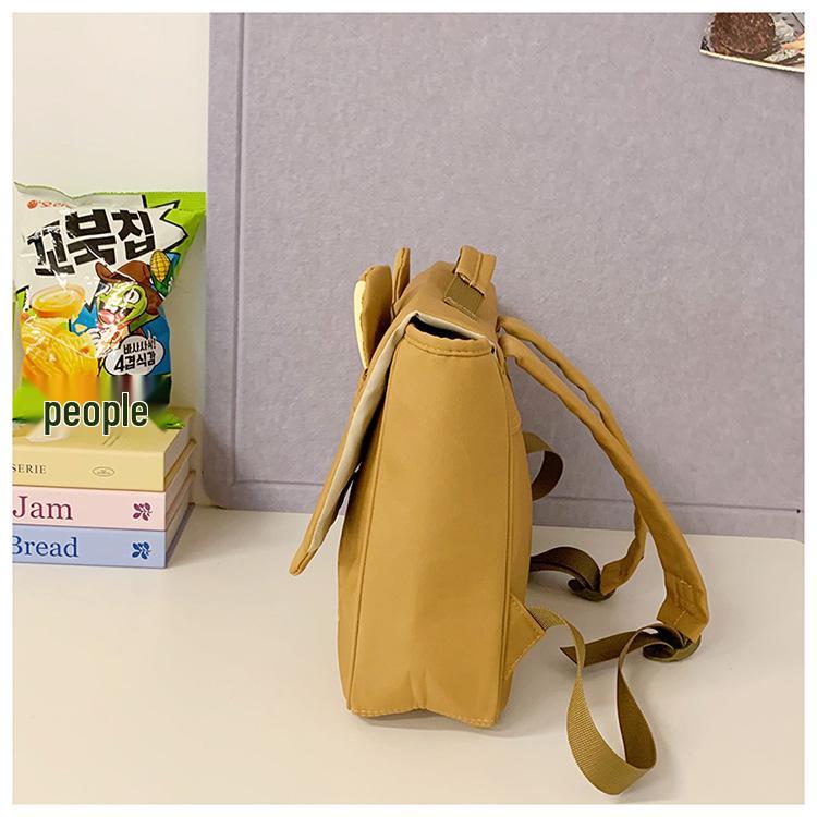 Rilakkuma Japanese Cartoon Cute Design Student Backpack for Women - Large Capacity, Versatile Bag