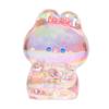 Statue Transparent Gradient Rabbit Dolls Candy Color Cartoon Model Toy  Couple Gifts