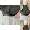 Womens Versatile Pu Belt With Sophisticated Pin And Vintage Buckle Options For Pairing Stylish