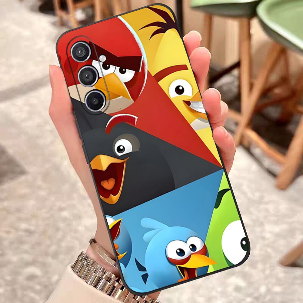 GAME A-Angry Bird Phone Case For Samsung S26 S25 Edge S24 S23 S22 S21 S20 Ultra Plus Fe Galaxy Silicon Cover