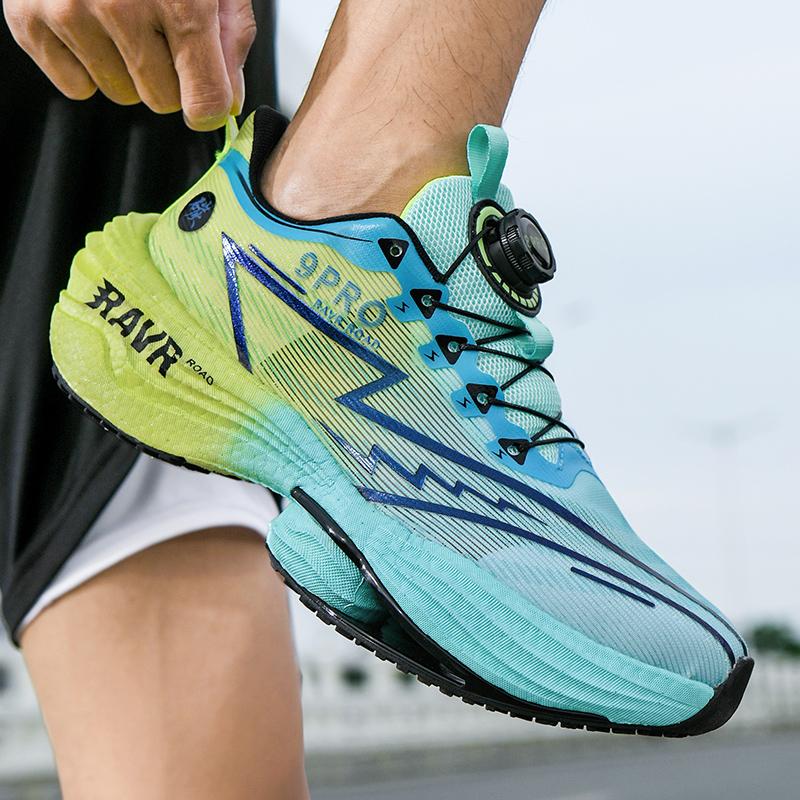 Mens Running Shoes 2026 Ultra Light Breathe Mesh Cushioning Wear Resistant Outdoor Training Marathon Jogging Sneakers for Man