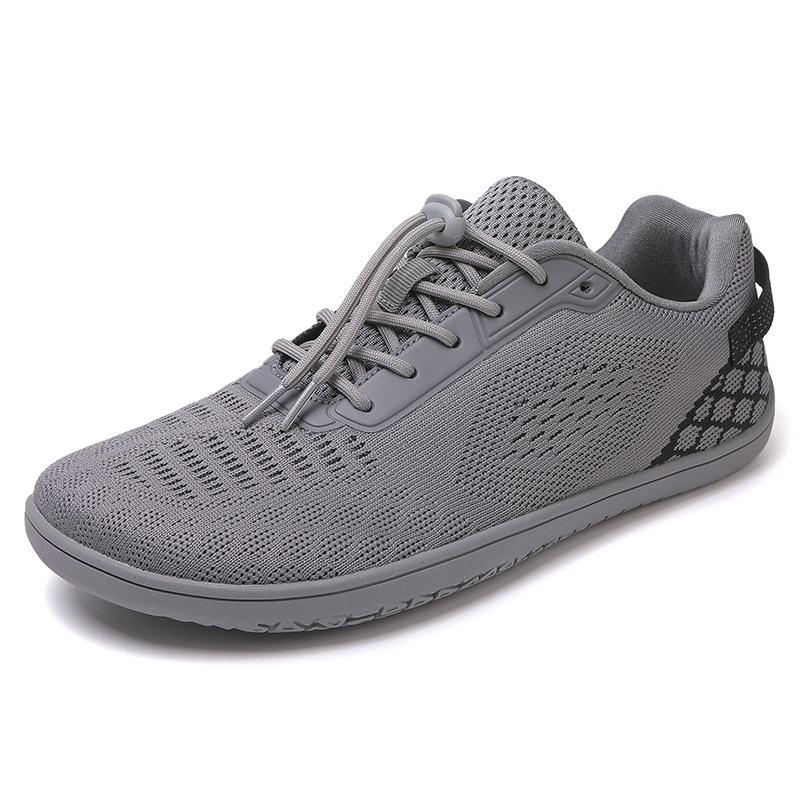 New Casual Shoes Toe Head Fattened and Widened Barefoot Wide Last Shoes Couple Shoes Breathable Large Size Outdoor Sports Shoes
