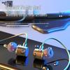 Wireless Bluetooth Neckband Earphones: High-Quality Stereo Sound, Long Battery Life, Perfect for Running & Sports.