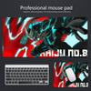 Kaiju No. 8 Animation Beautiful patternsOffice Computer Desk Mat Table Keyboard Big Mouse Pad Laptop Cushion Nonslip Decor