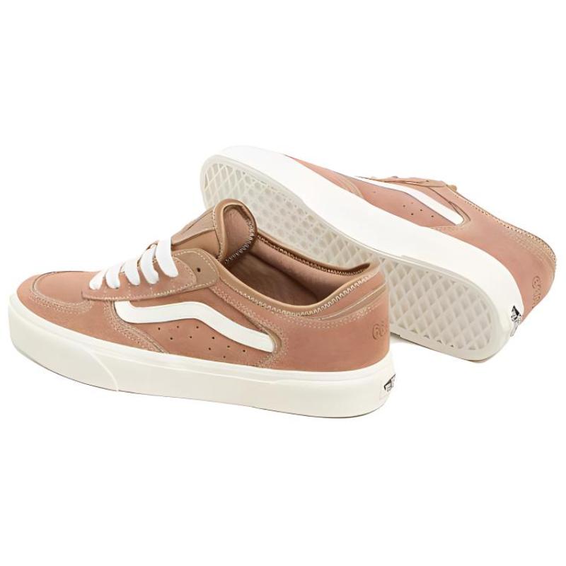 Vans Rowley Low Top Skateboard Shoes Unisex Brown Sneakers VN0A4BTTTBR