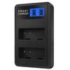 Quality Double Slot Charger with LCD Display Fast and Convenient Charging Solution for DMC GF6 GX7 GF3 GF5 GX80 BLG10