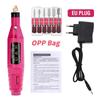 7 Color Portable Nail Polishing Machine NEW Nail Drill Machine Electric Nail Sander Nail Accessories Milling Cutter For Manicure