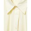 2026 Spring New Style Women's Fashionable Casual Loose Versatile Poplin Solid Color Shirt