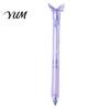Student Stationery Supplies Translucent Butterfly Gel Pen, 0.5mm Smooth Writing Retractable Comfortable Grip Pens for Homework Aesthetic Pen