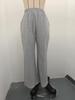 2026 Autumn/Winter Women's Solid Color Tie-Waist Wide-Leg Pants