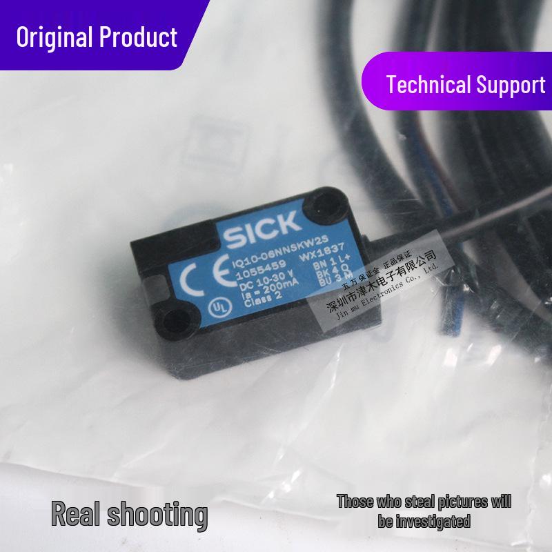 Genuine IQ10-06NNSKW2S Inductive Proximity Sensor, NPN, Three-wire