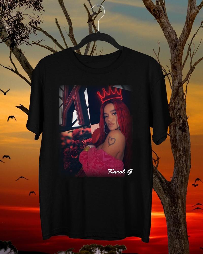 New Karol G unisex men women T-Shirt Short sleeve all size S to 5XL LL612 Unisex T-Shirt S